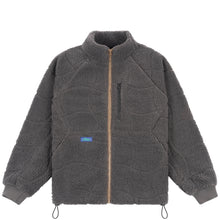 Load image into Gallery viewer, Dime Coverstich Sherpa Fleece - Charcoal