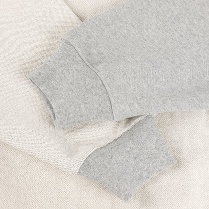 Dime Reverse French Terry Zip Hoodie - Heather Gray