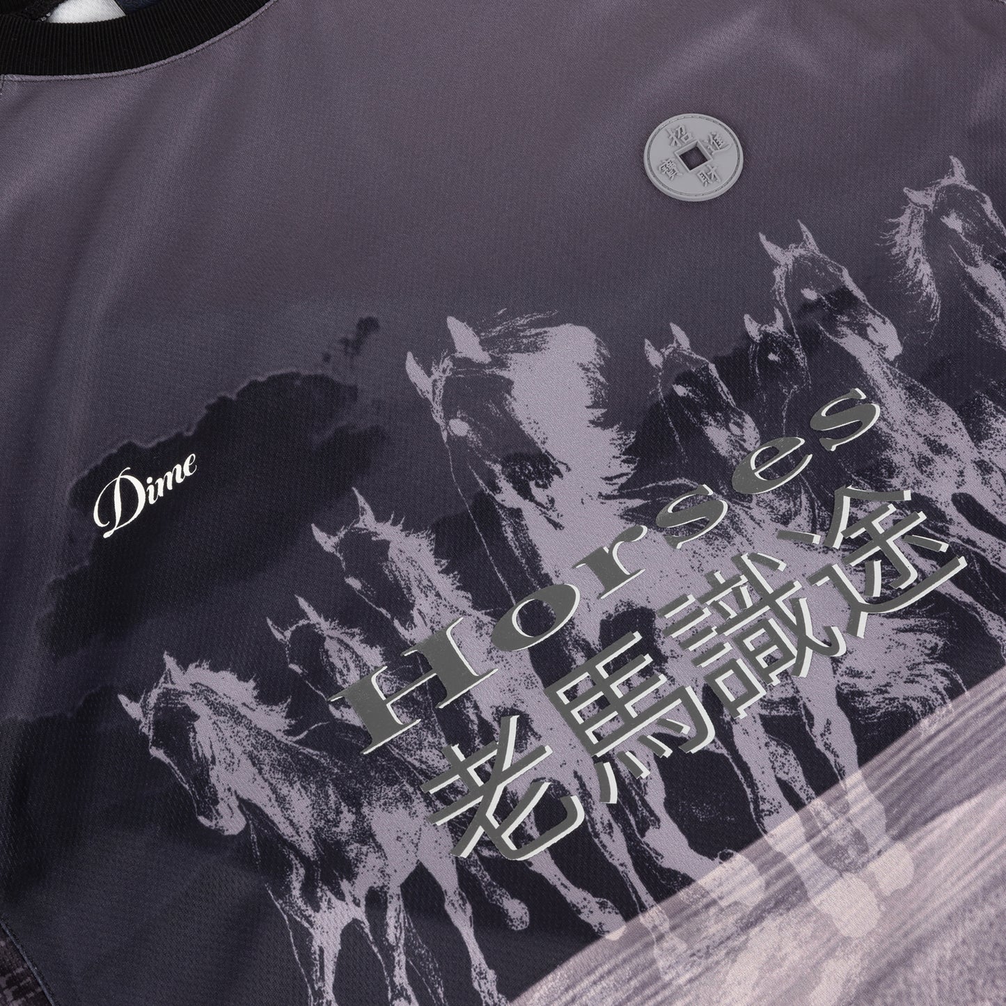 Dime Year Of The Horse Jersey - Black