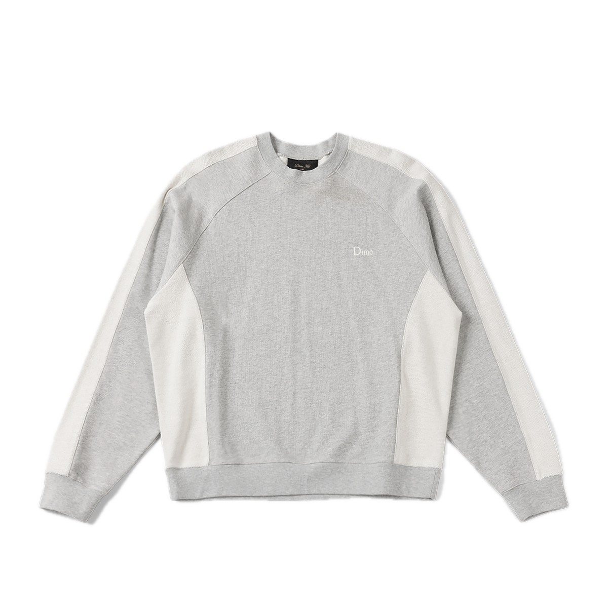 Dime Reversed French Terry Crewneck - Ash