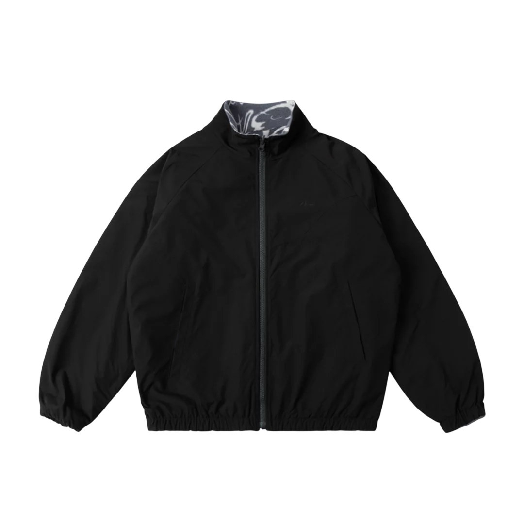 Dime Reversible Chilling Fleece - Gray / Black