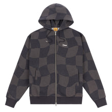 Load image into Gallery viewer, Dime Classic Checkmate Zip Hoodie - Charcoal