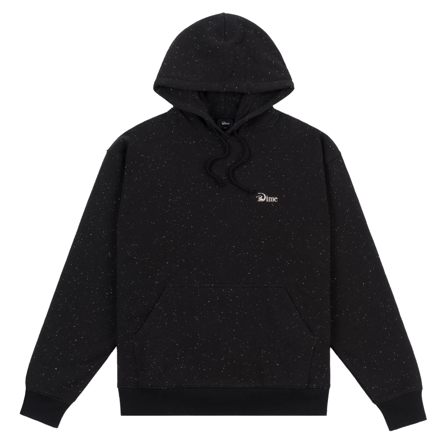 Dime X Classic Grip Hoodie - Black Speckled