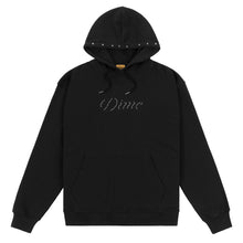 Load image into Gallery viewer, Dime Cursive French Terry Hoodie - Black