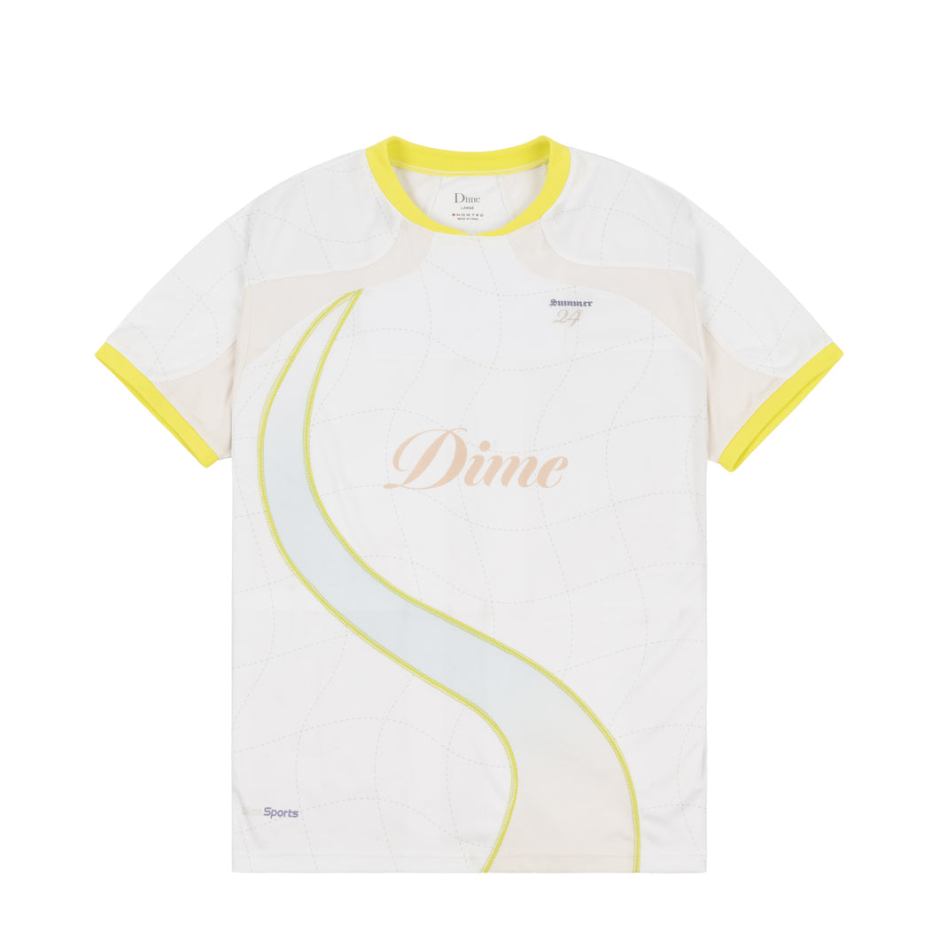 Dime Pitch SS Jersey - Off White