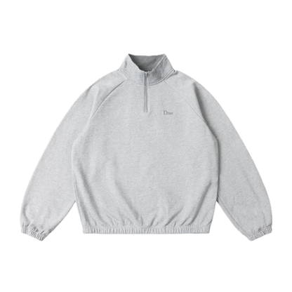 Dime Classic Terry Quarter Zip - Heather Gray