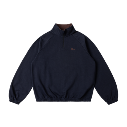 Dime Classic Terry Quarter Zip - Navy