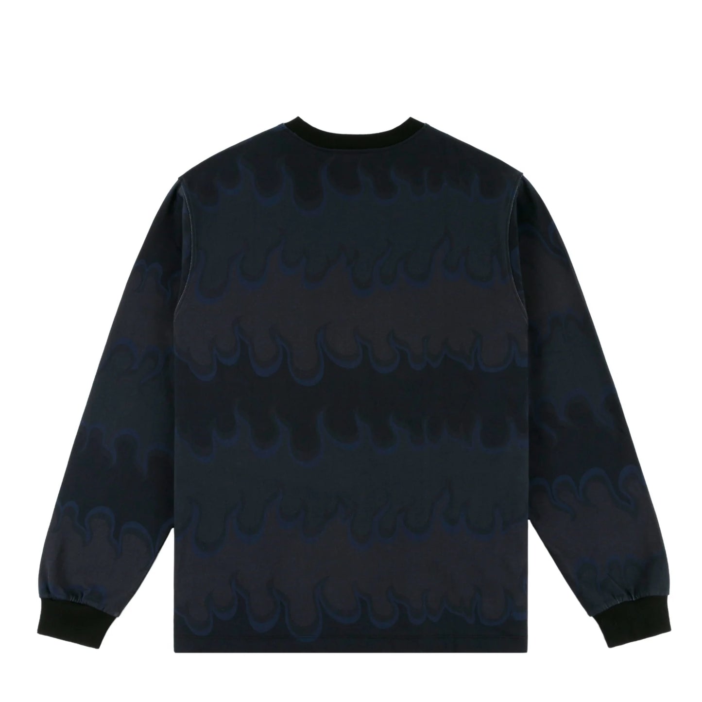 Dime Space Flame Longsleeve - Black