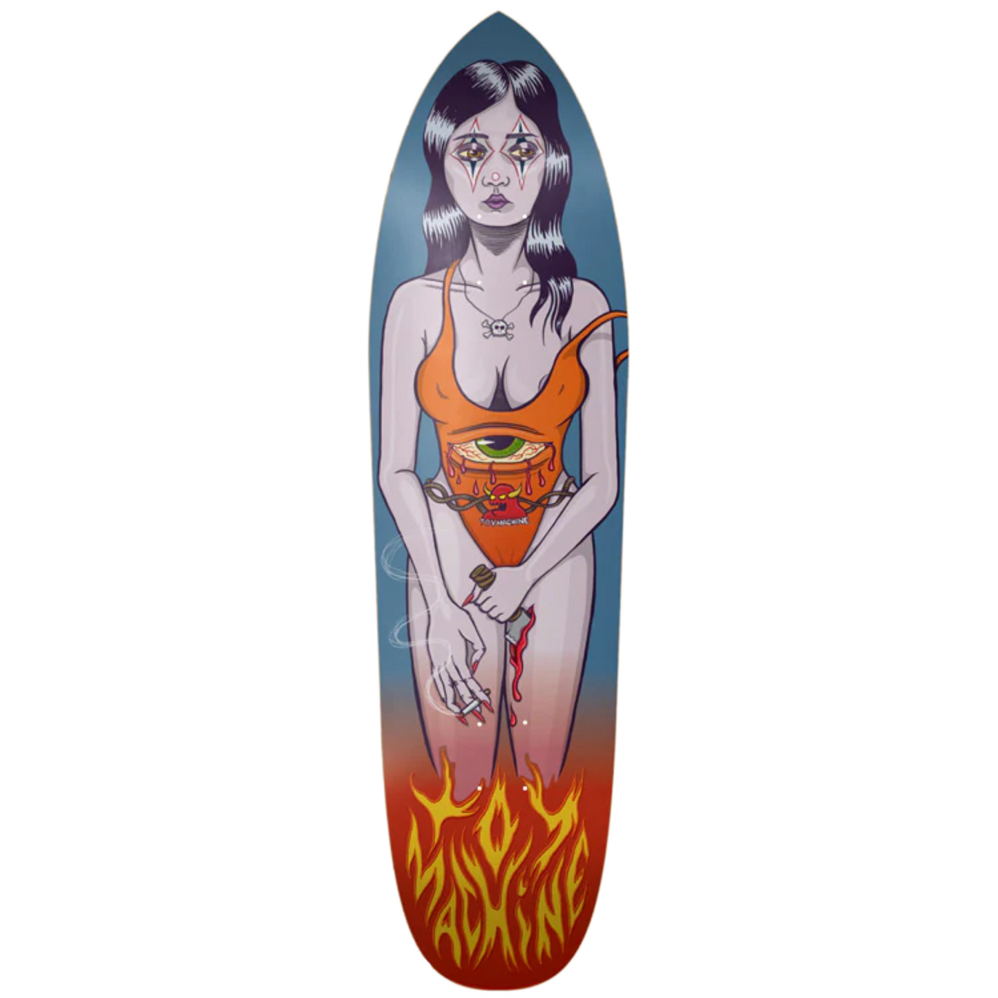 Toy Machine Halloween Girl Deck - 8.63