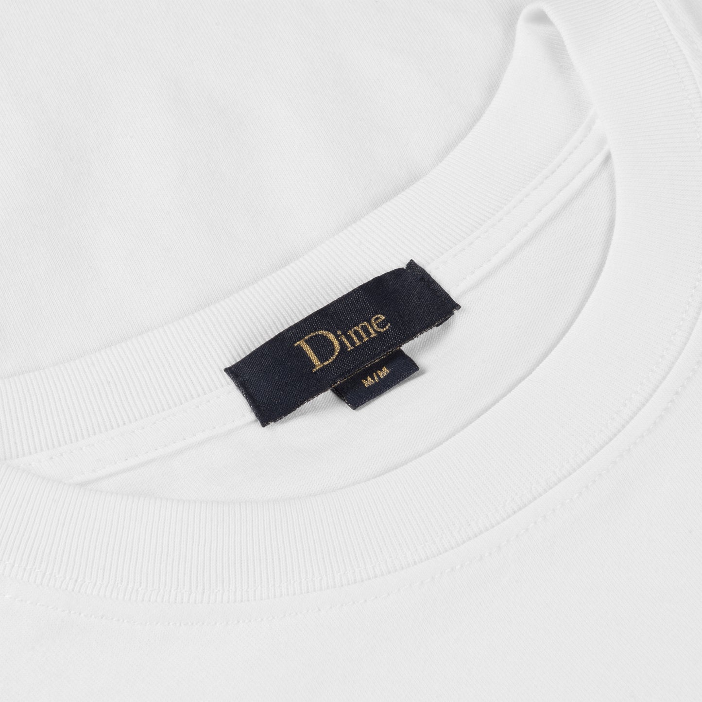 Dime Classic Skull Tee - White