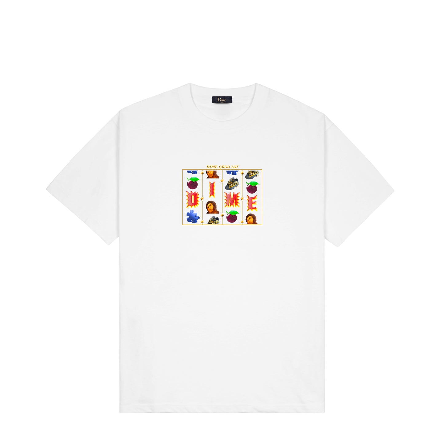 Dime Vlt Tee - White