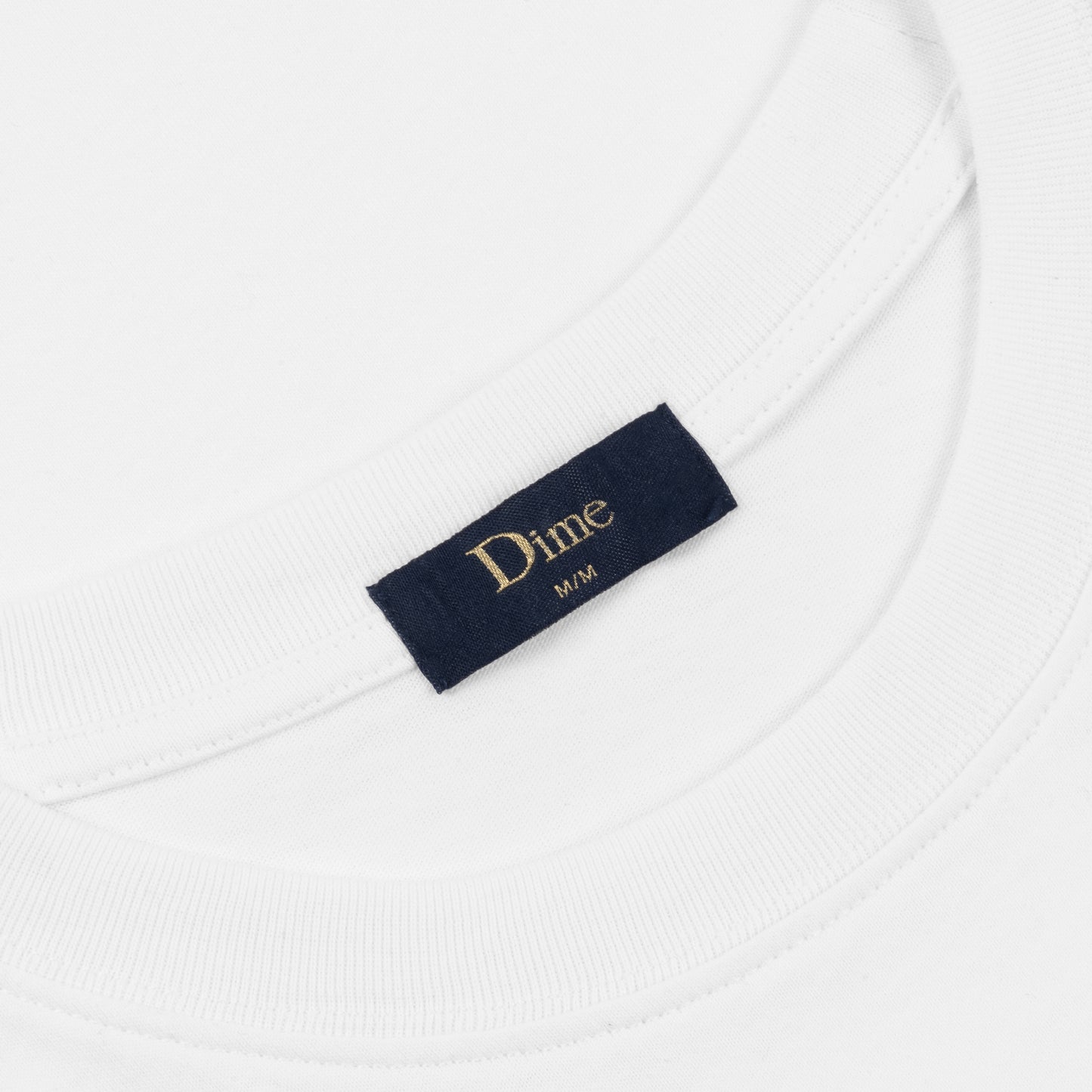 Dime Vlt Tee - White