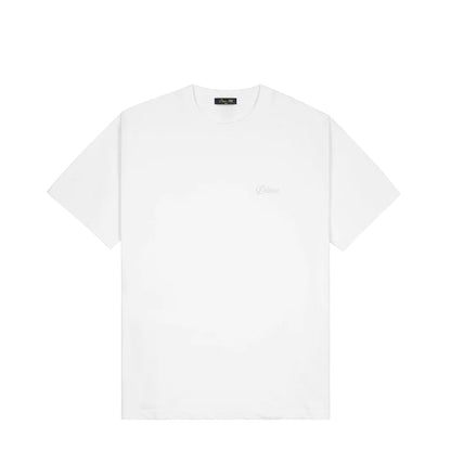 Dime Cursive Small Logo Tee - White