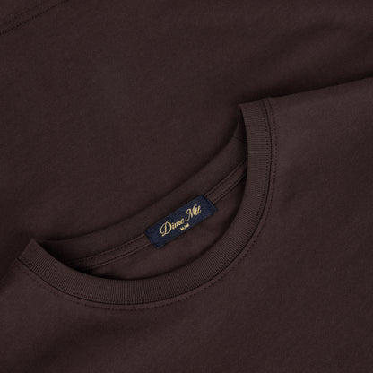 Dime Fingerprint Tee - Dark Brown