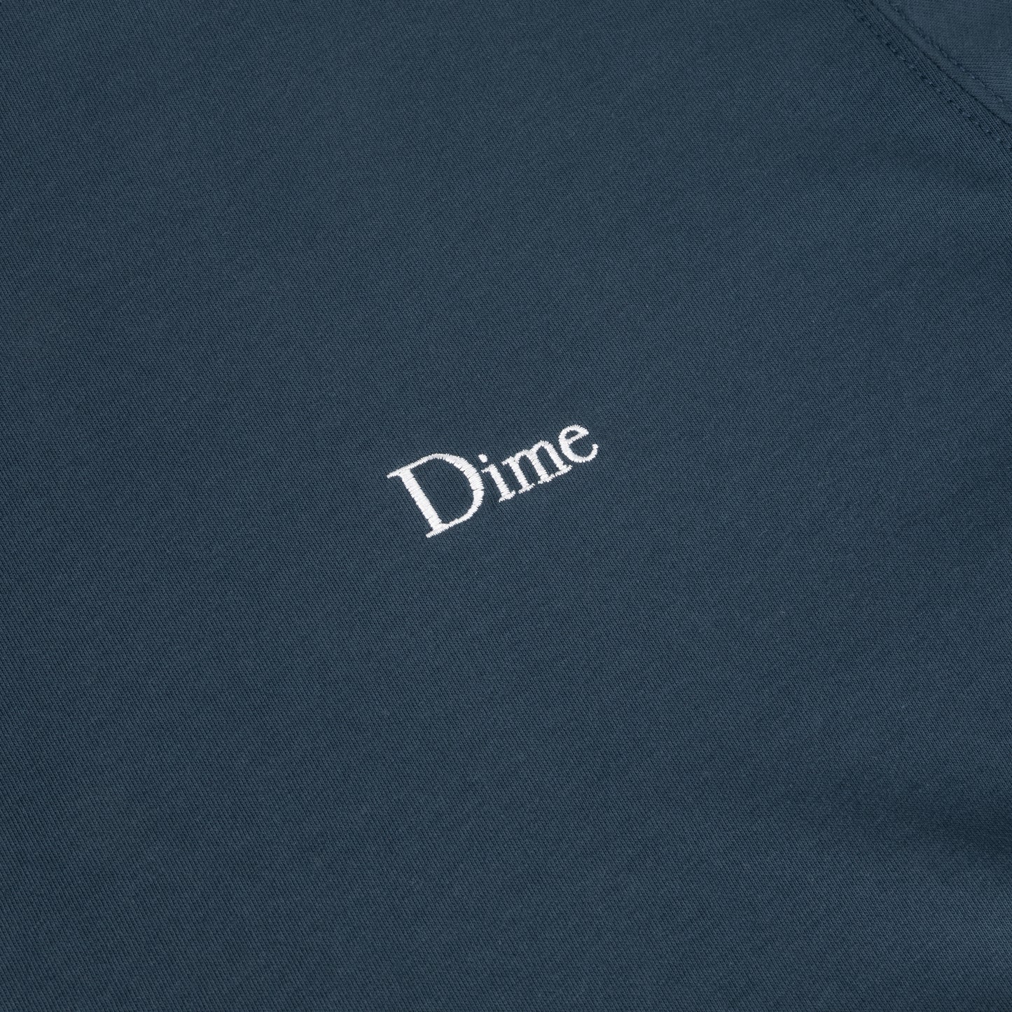 Dime Classic Small Logo Tee - Navy