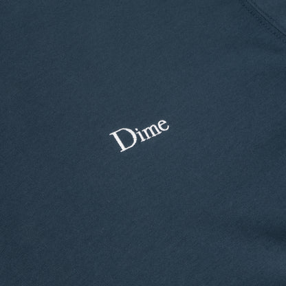 Dime Classic Small Logo Tee - Navy