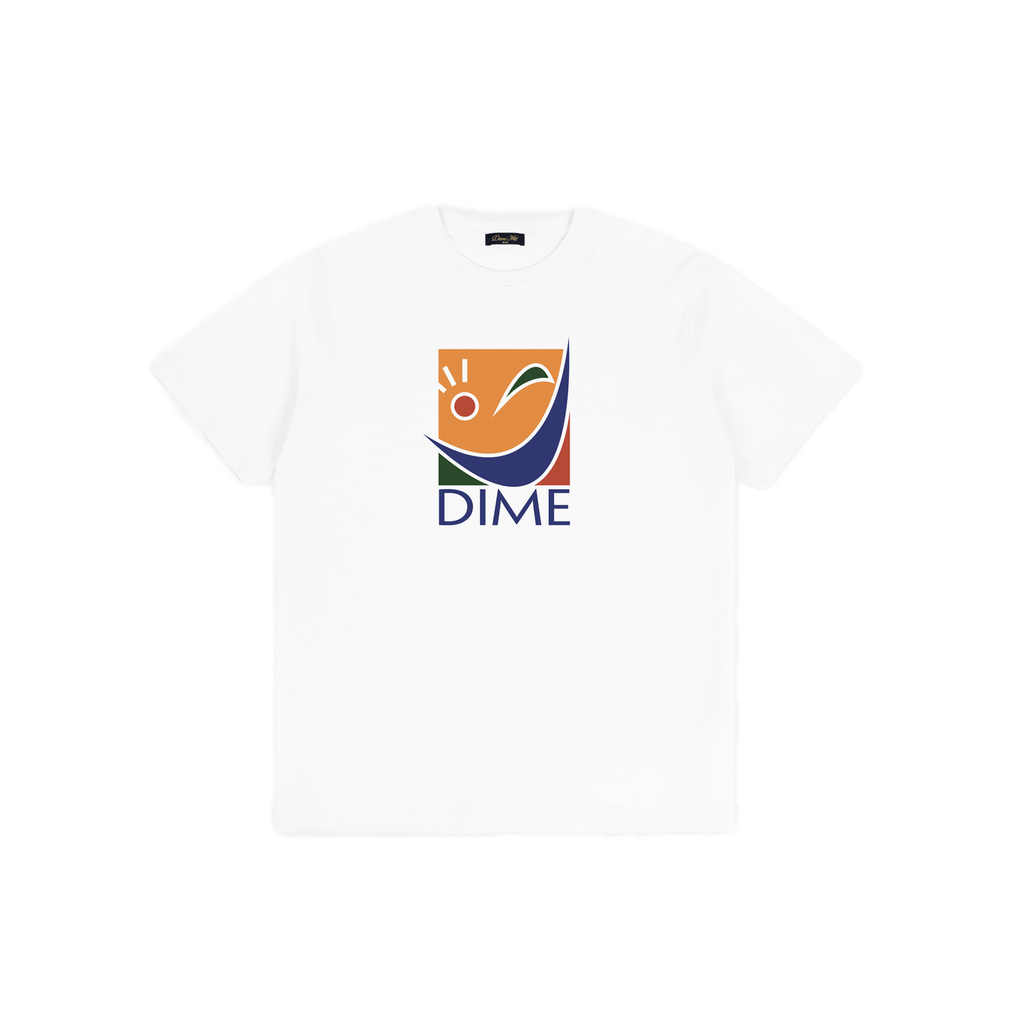 Dime Wink Tee - White