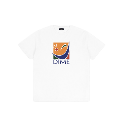 Dime Wink Tee - White