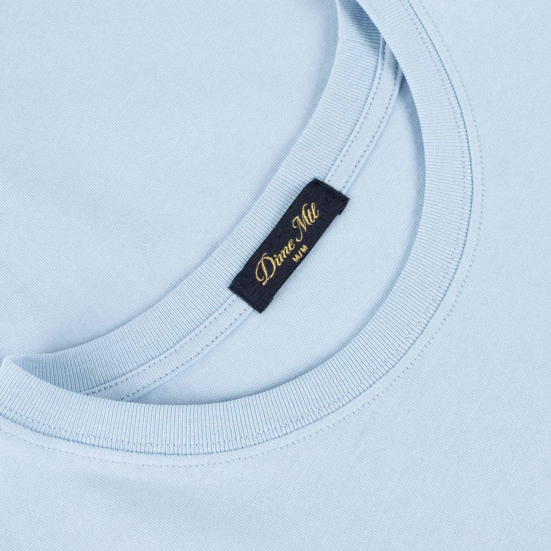 Dime Women's Cursive Tee - Pale Indigo