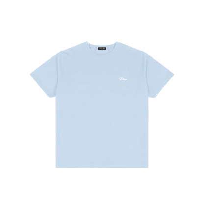 Dime Women's Cursive Tee - Pale Indigo