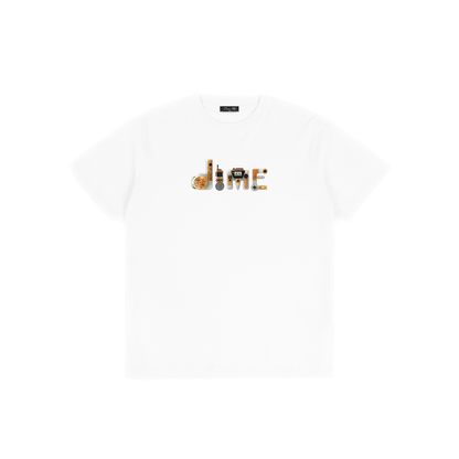 Dime Tech Tee - White