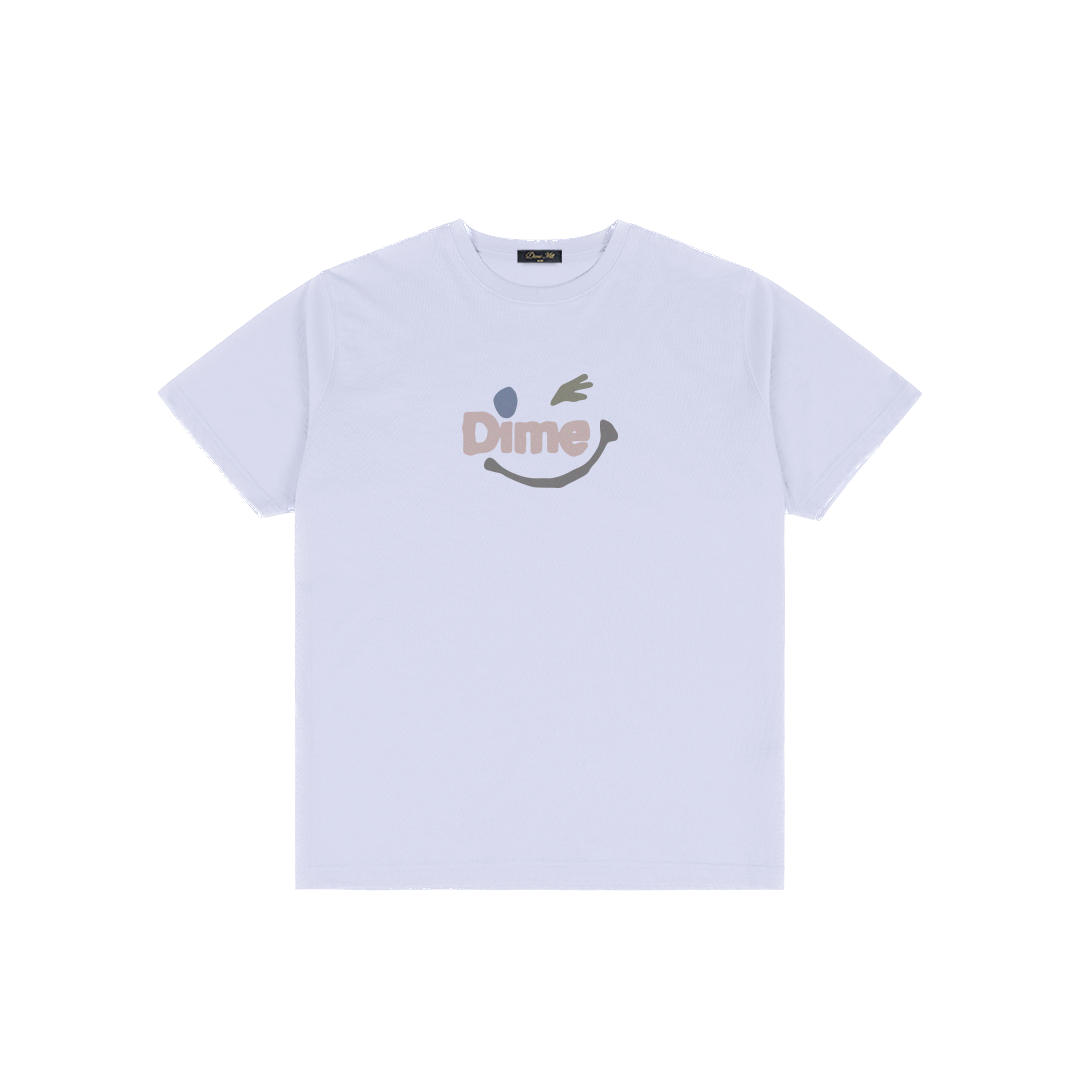 Dime Winky Tee - Gray Lavender