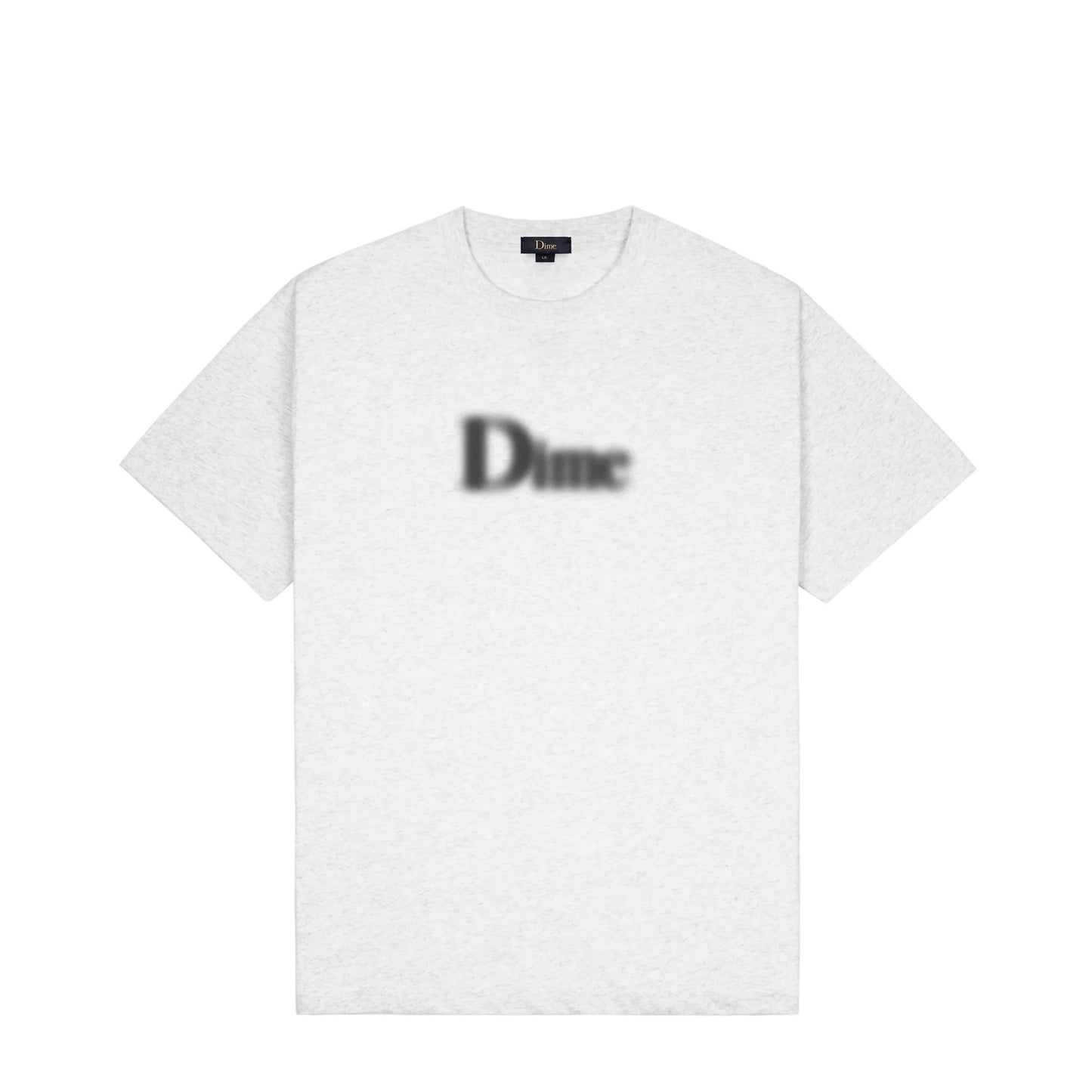 Dime Classic Blurry Tee - Ash