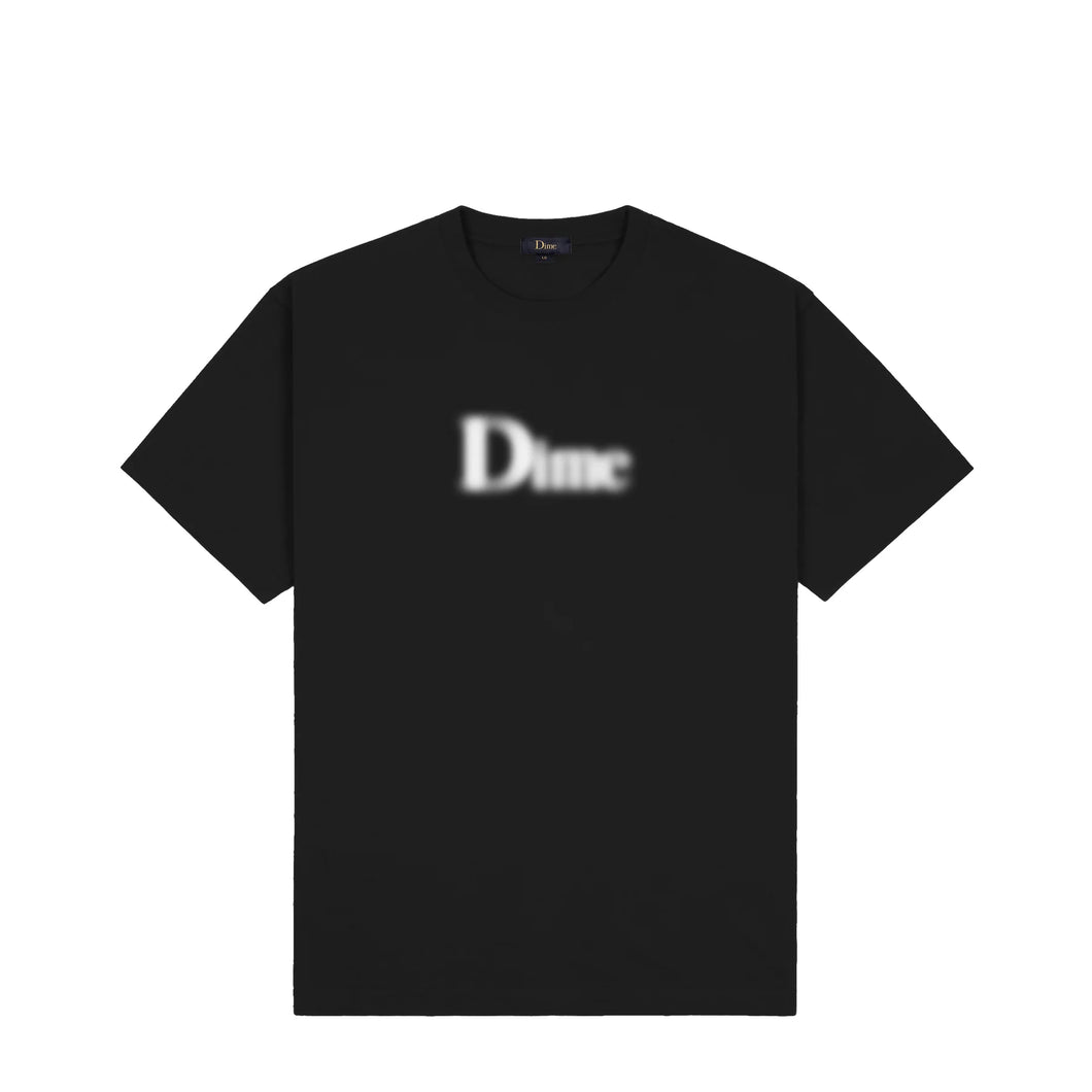 Dime Classic Blurry Tee - Black