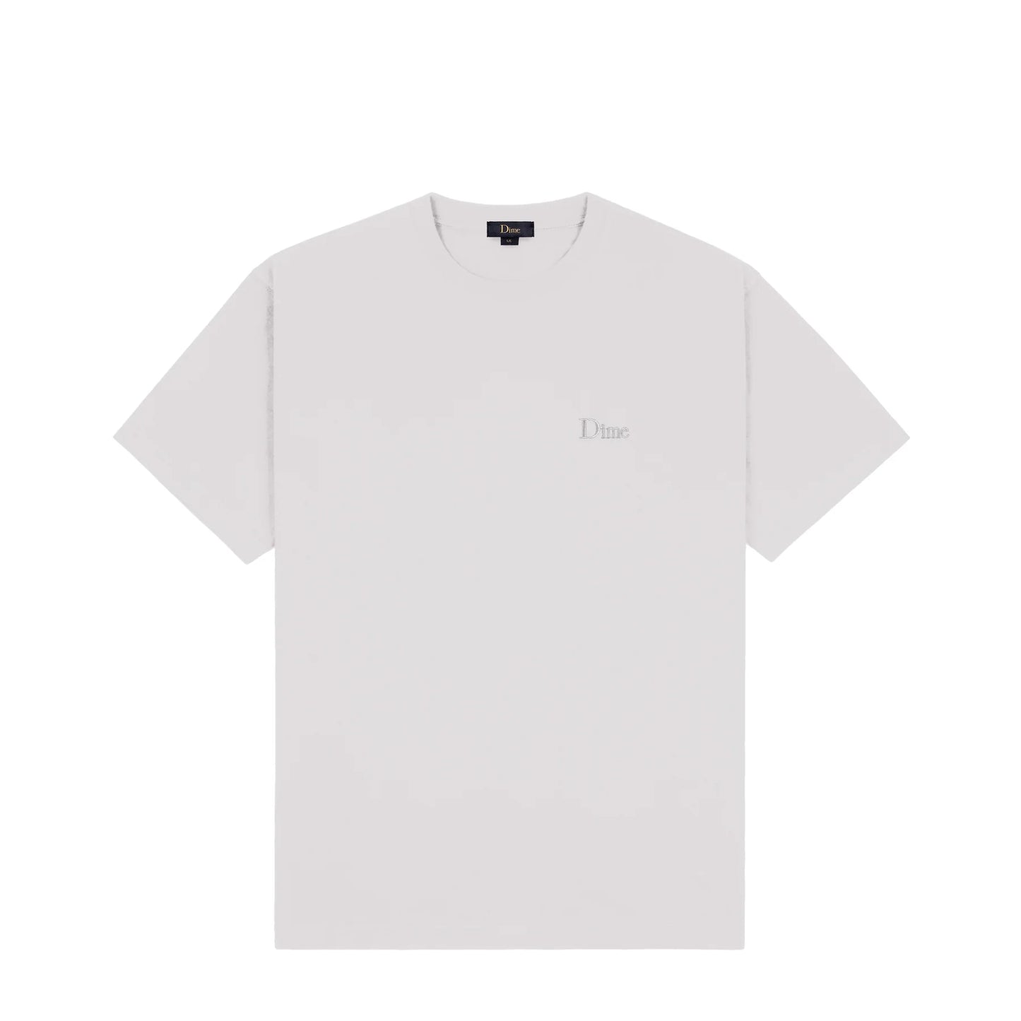 Dime Classic Small Logo Tee - Cement