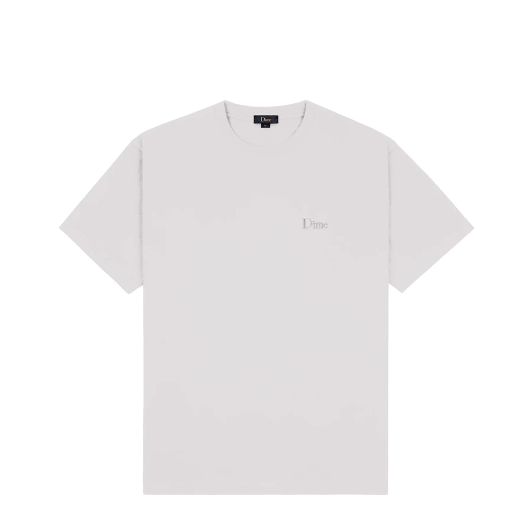 Dime Classic Small Logo Tee - Cement