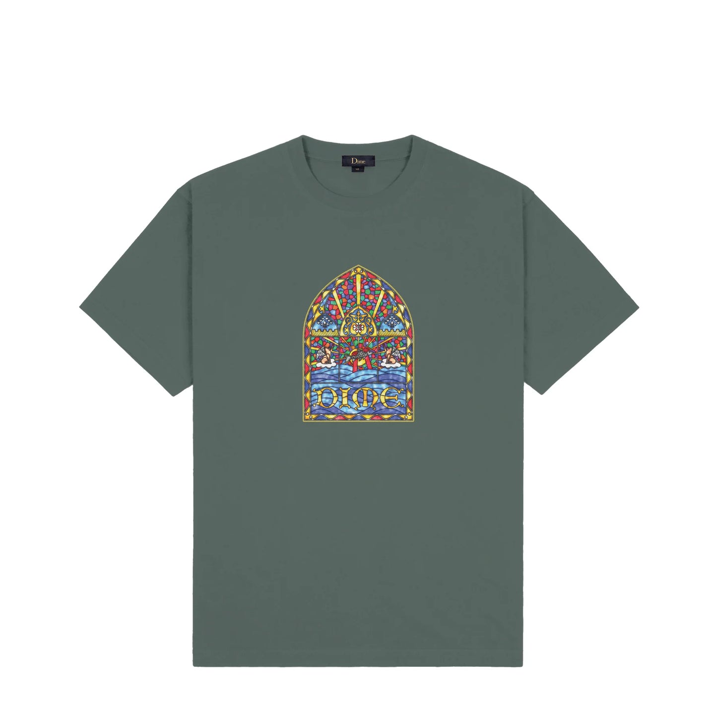 Dime Holy Tee - Stone Teal