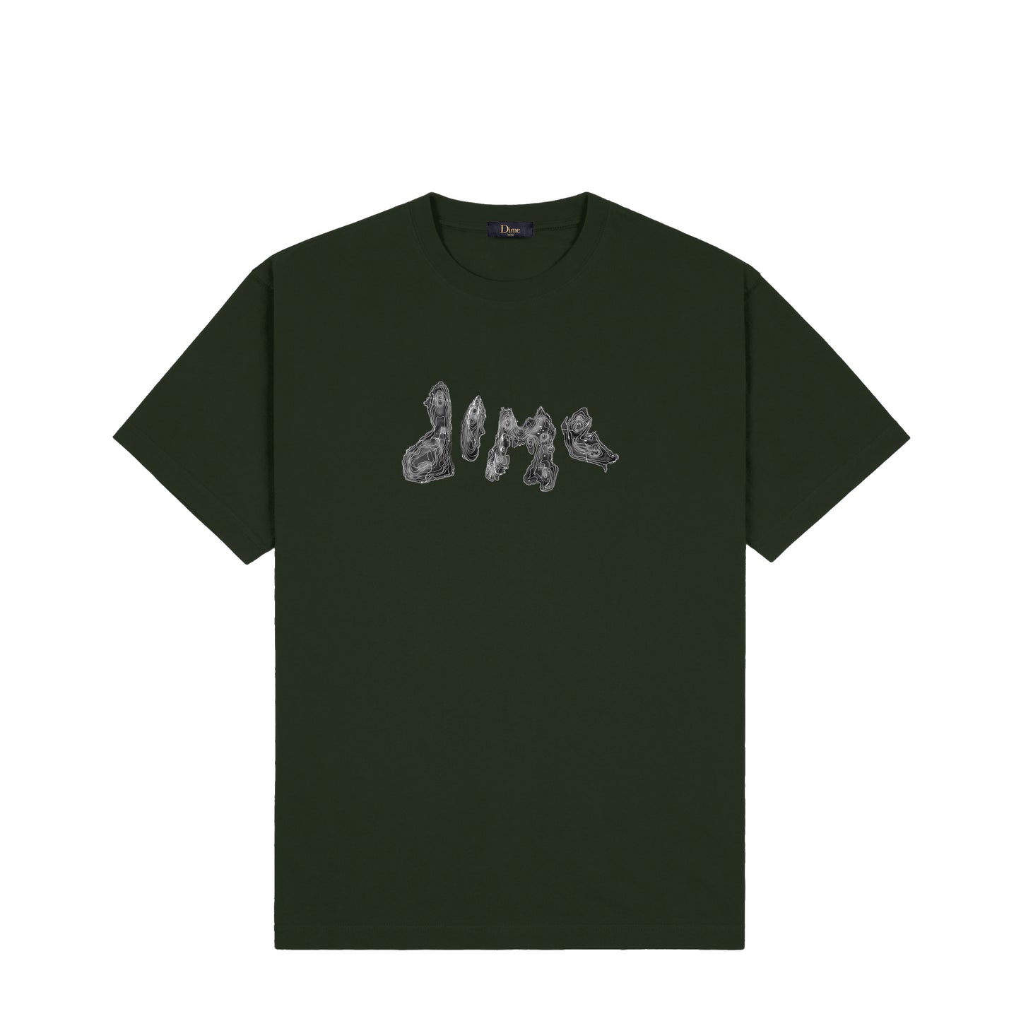 Dime Topo Tee - Forest Green