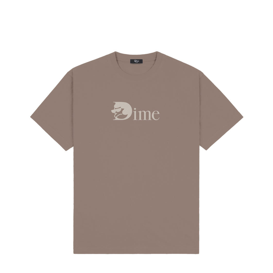 Dime X Classic Grip Tee - Deep Sepia