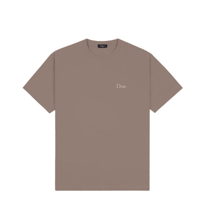 Dime Classic Small Logo Tee - Deep Sepia