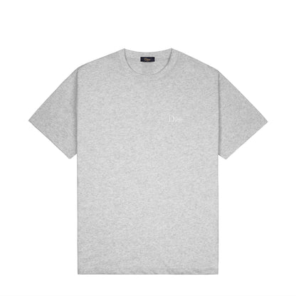 Dime Classic Small Logo Tee - Heather Gray