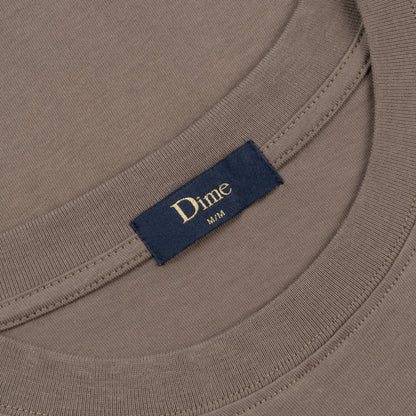 Dime Classic Duo Tee - Deep Sepia