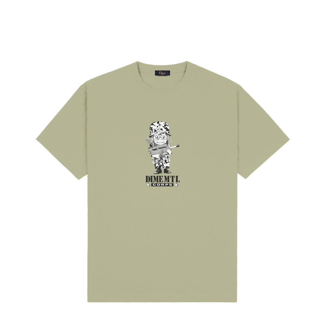 Dime Dimecorps Tee - Warm Khaki