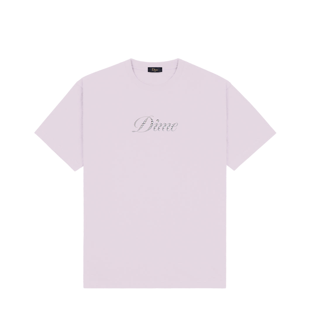 Dime Icy Cursive Tee - Dusty Pink