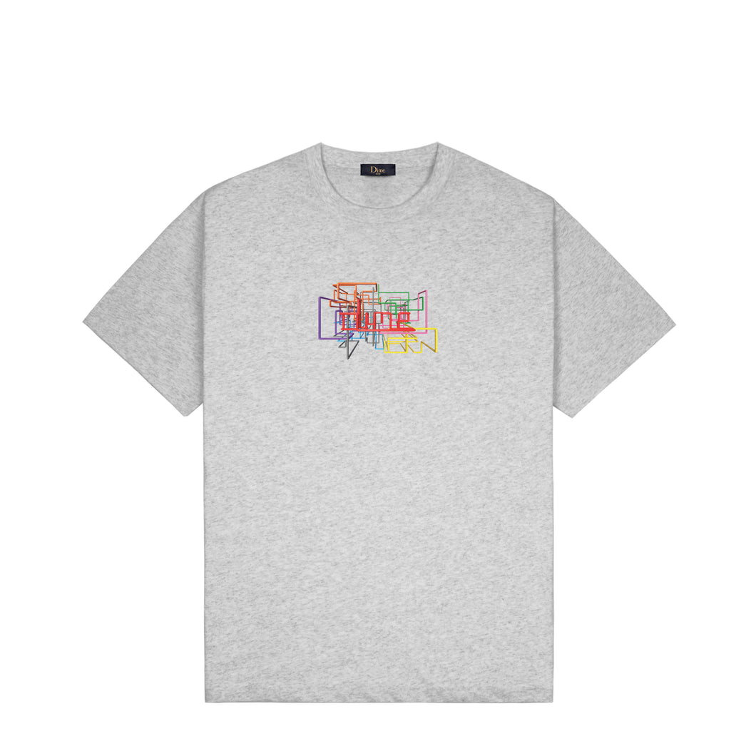 Dime Pipes Tee - Heather Gray