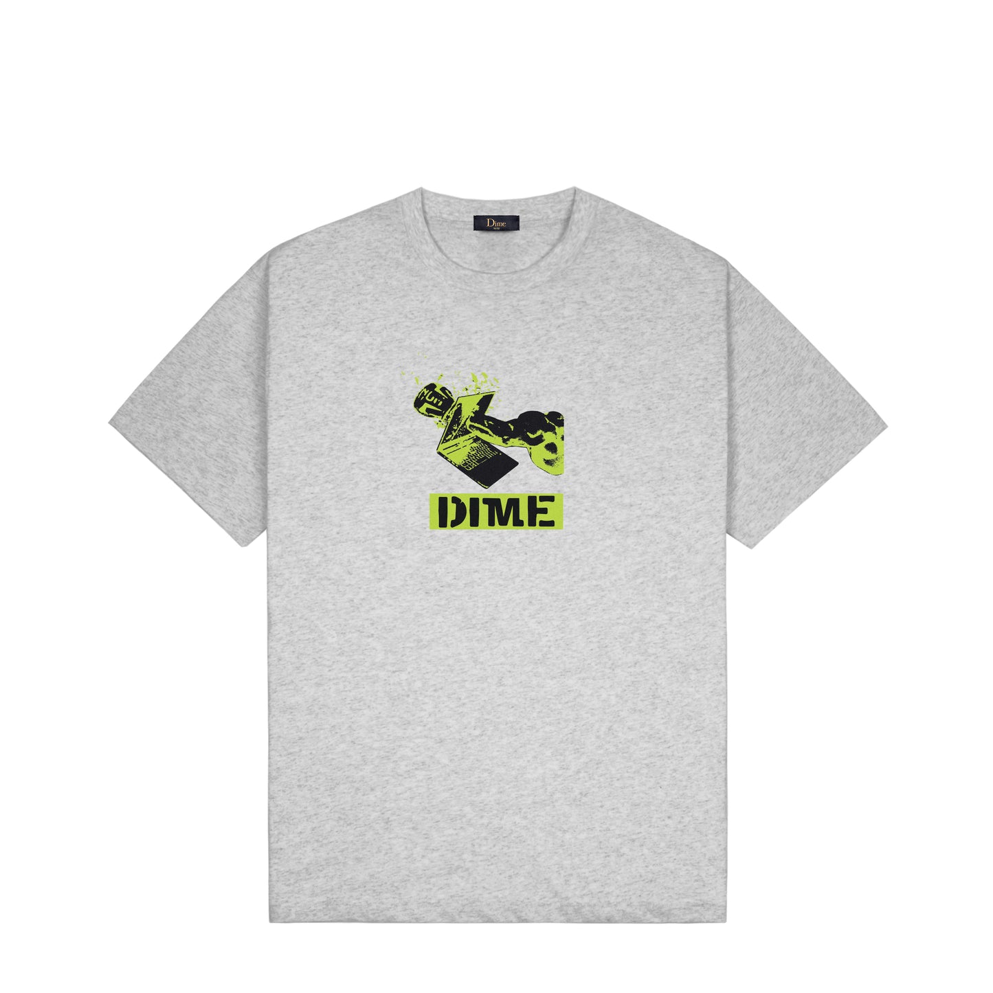 Dime Ragequit Tee - Heather Gray