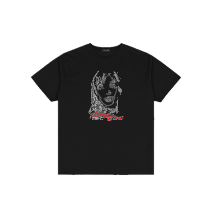 Dime Abstract Tee - Black