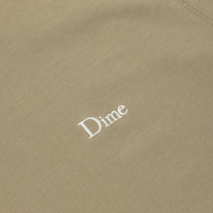 Dime Classic Small Logo Tee - Military Olive