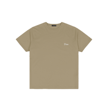 Dime Classic Small Logo Tee - Military Olive