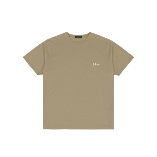 Dime Classic Small Logo Tee - Military Olive