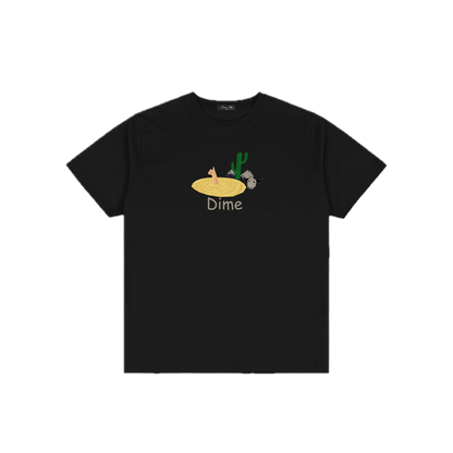 Dime Quicksand Tee - Black