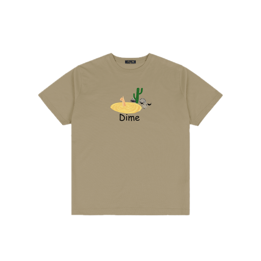 Dime Quicksand Tee - Military Olive