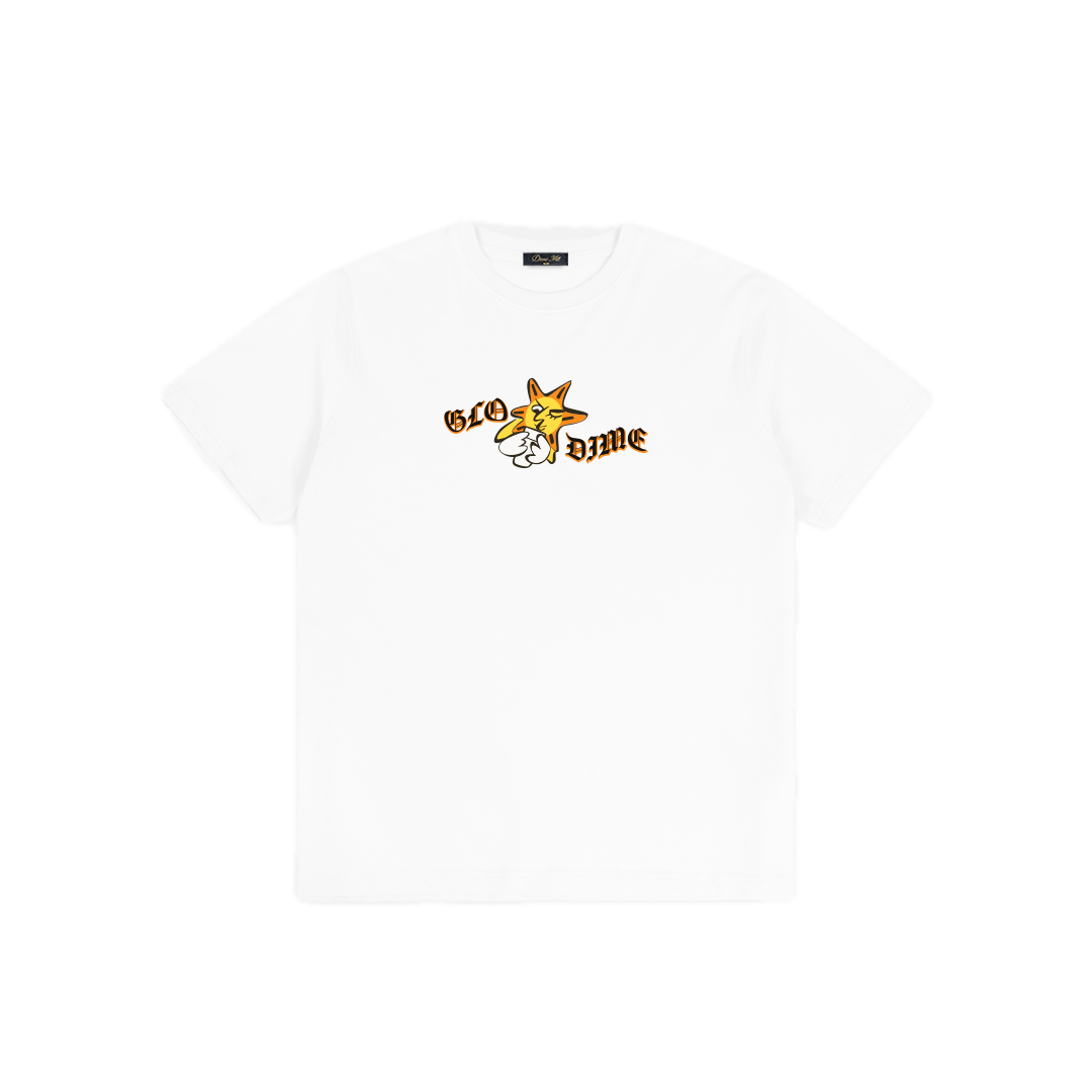 Dime Glo Dime Sun Tee - White