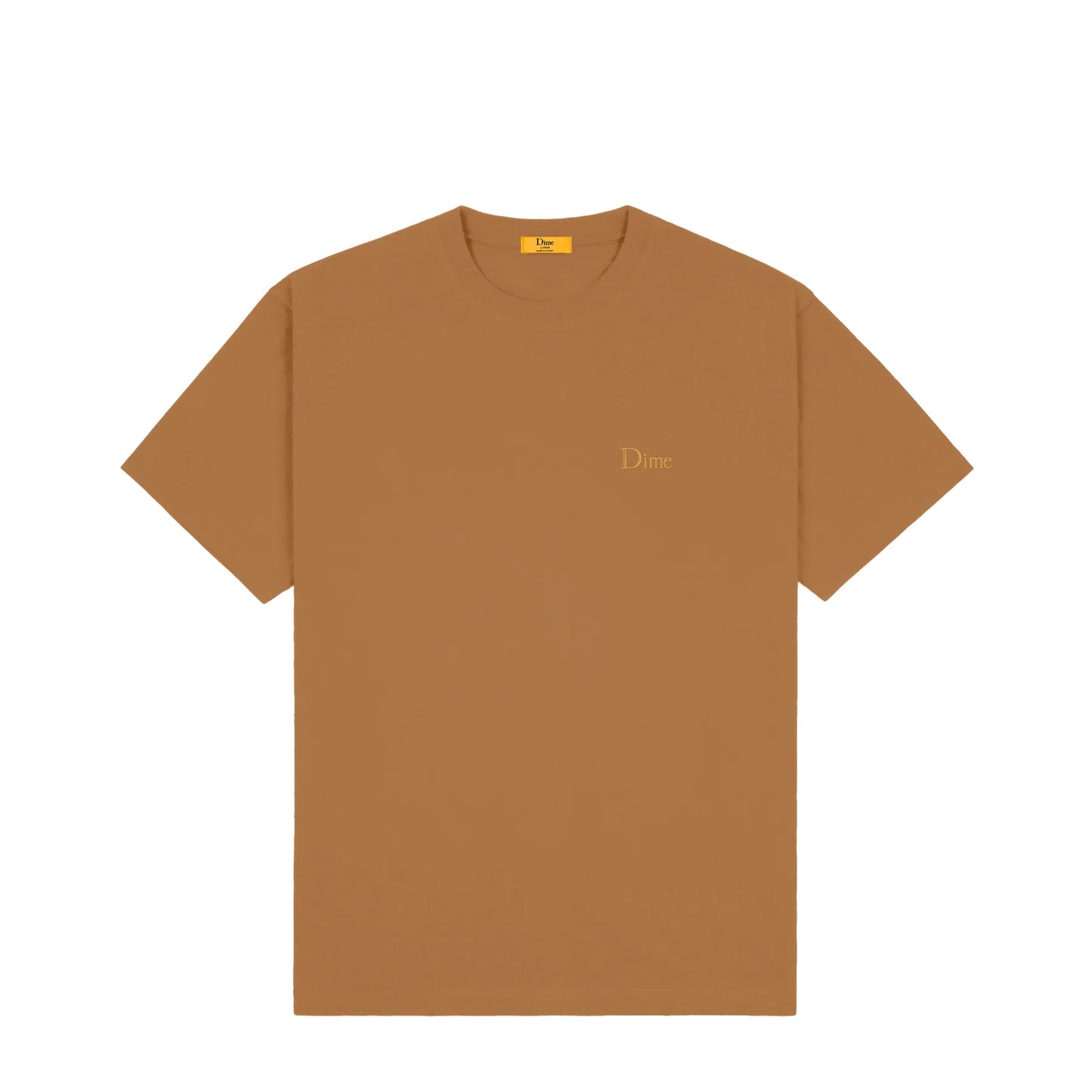 Dime Classic Small Logo Tee - Cappuccino