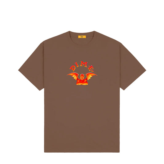 Dime Devil Tee - Dark Brown