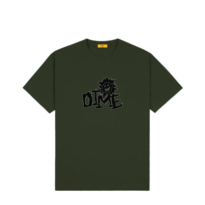 Dime Sunny Tee - Forest Green